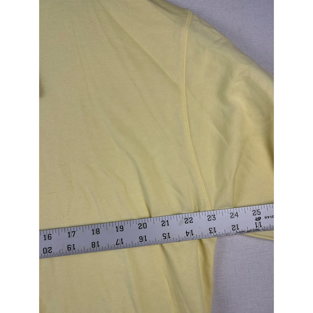 Levis Mens XL Yellow Checkered Batwing Graphic Crewneck Sweatshirt 18686-0196 - Picture 6 of 10